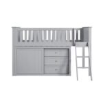 B2063LL-1*DR Low Loft Bunk with Dresser - Image 3