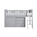 B2063LL-1*DR Low Loft Bunk with Dresser - Image 2