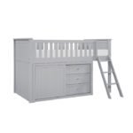 B2063LL-1*DR Low Loft Bunk with Dresser