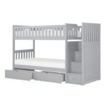B2063SB-1*T Twin/Twin Step Bunk Bed with Storage Boxes - Image 2