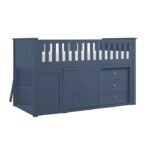 B2083BULL-1*BC2DR Low Loft Bunk with Bookcase and 2 Dressers - Image 4