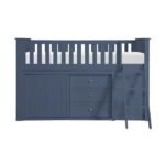 B2083BULL-1*BCDR Low Loft Bunk with Bookcase and Dresser - Image 3