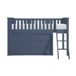B2083BULL-1*DR Low Loft Bunk with Dresser - Image 2