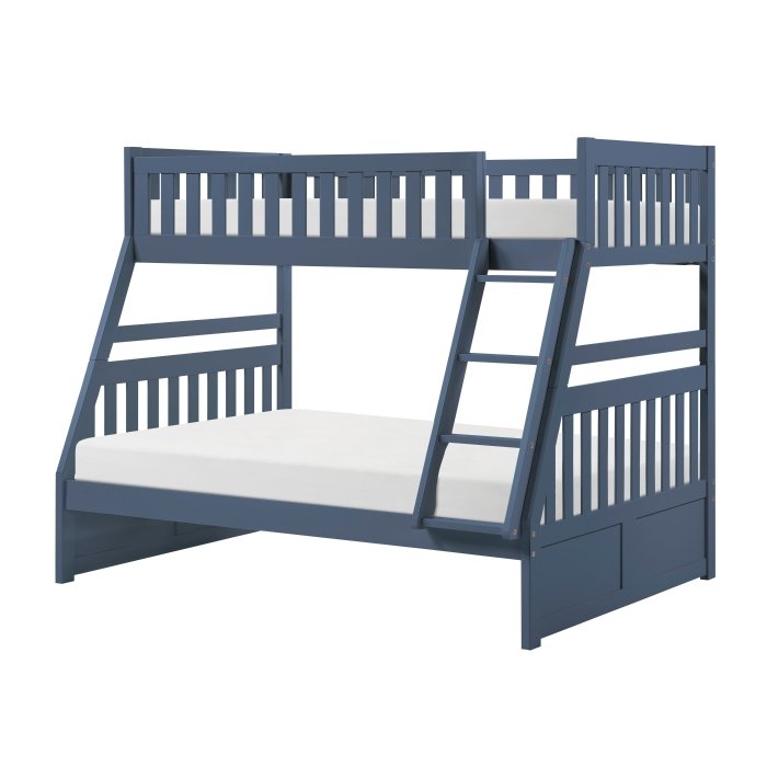 B2083BUTF-1_noBG_side_2__l.jpg B2083BUTF-1* Twin/Full Bunk Bed - Image 1