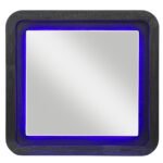 BECKETT WHT/BLK MIRROR W/ LED