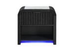 BECKETT WHT/BLK QUEEN BED GROUP - Image 6