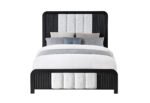BECKETT WHITE/BLACK QUEEN BED - Image 2