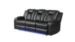 BENZ 2 PC Living Room Sets IN BLACK - Image 2