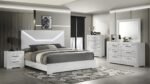 BLANCA QUEEN 5 PC BEDROOM SET IN WHITE