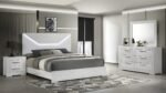 BLANCA QUEEN 5 PC BEDROOM SET IN WHITE - Image 2