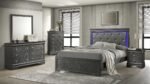 BLAZE KING 5PC BEDROOM SET IN GRAY