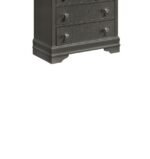 BLAZE KING 5PC BEDROOM SET IN GRAY - Image 7
