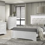 BLAZE KING 5PC BEDROOM SET IN WHITE