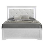 BLAZE KING BED WHITE