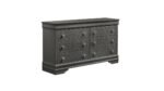 BLAZE KING 5PC BEDROOM SET IN GRAY - Image 4