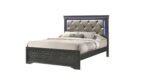 BROOKLYN TWIN 4 PC BEDROOM SET IN GUN METAL - Image 4