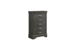 BROOKLYN TWIN 4 PC BEDROOM SET IN GUN METAL - Image 7