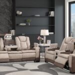 BRUNO 2 PC Living Room Sets BROWN