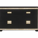 BLAKE BLACK/GOLD DRESSER