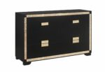 BLAKE BLACK/GOLD DRESSER - Image 2