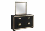BLAKE BLACK/GOLD DRESSER - Image 4