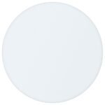 25-INCH 8MM ROUND CLEAR TEMPERED GLASS TOP - Image 2