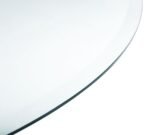 25-INCH 8MM ROUND CLEAR TEMPERED GLASS TOP - Image 3