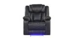 CHALLENGER 2 PC Living Room Sets IN BLACK - Image 4