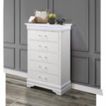 CHARLIE WHITE CHEST WITH LED