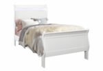 Charlie White Twin Bed - Image 2