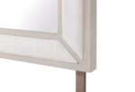 CLARA BEIGE UPHOLSTERED MIRROR - Image 3