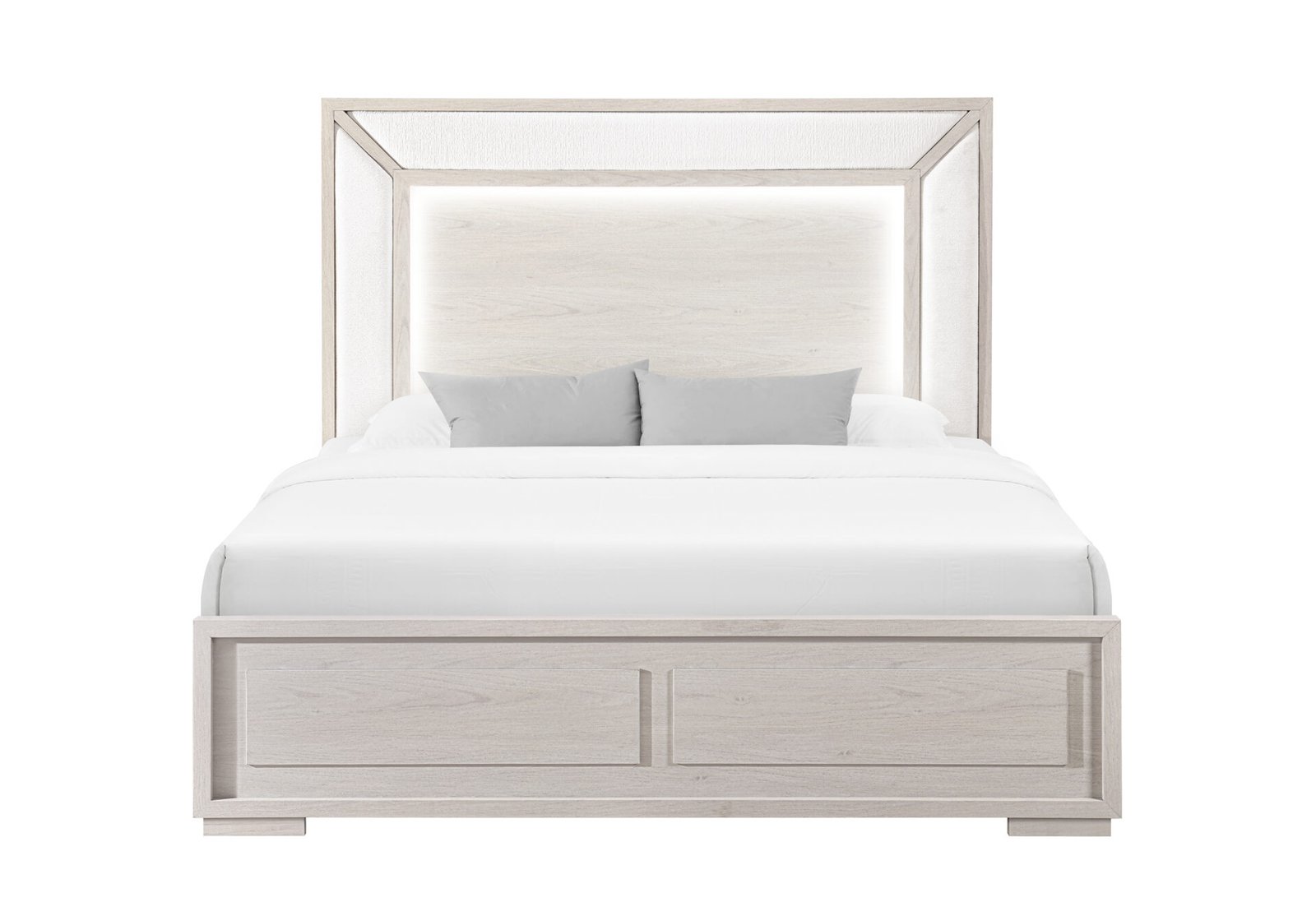 CLARA-BEIGE-KB-1-3.jpg CLARA BEIGE FULL BED WITH LED - Image 1