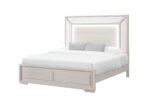 CLARA BEIGE QUEEN BED WITH LED - Image 2