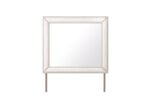 CLARA BEIGE UPHOLSTERED MIRROR