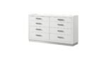 COCO QUEEN 5 PC BEDROOM SET IN MILKY WHITE - Image 4