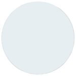 60-INCH 12MM ROUND CLEAR TEMPERED GLASS TOP - Image 2