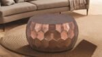 CT-101-25-32 COFFEE TABLE GOLD - Image 3