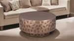 CT-90-25-30 COFFEE TABLE GOLD - Image 3