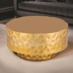 CT-90-25-30 COFFEE TABLE GOLD