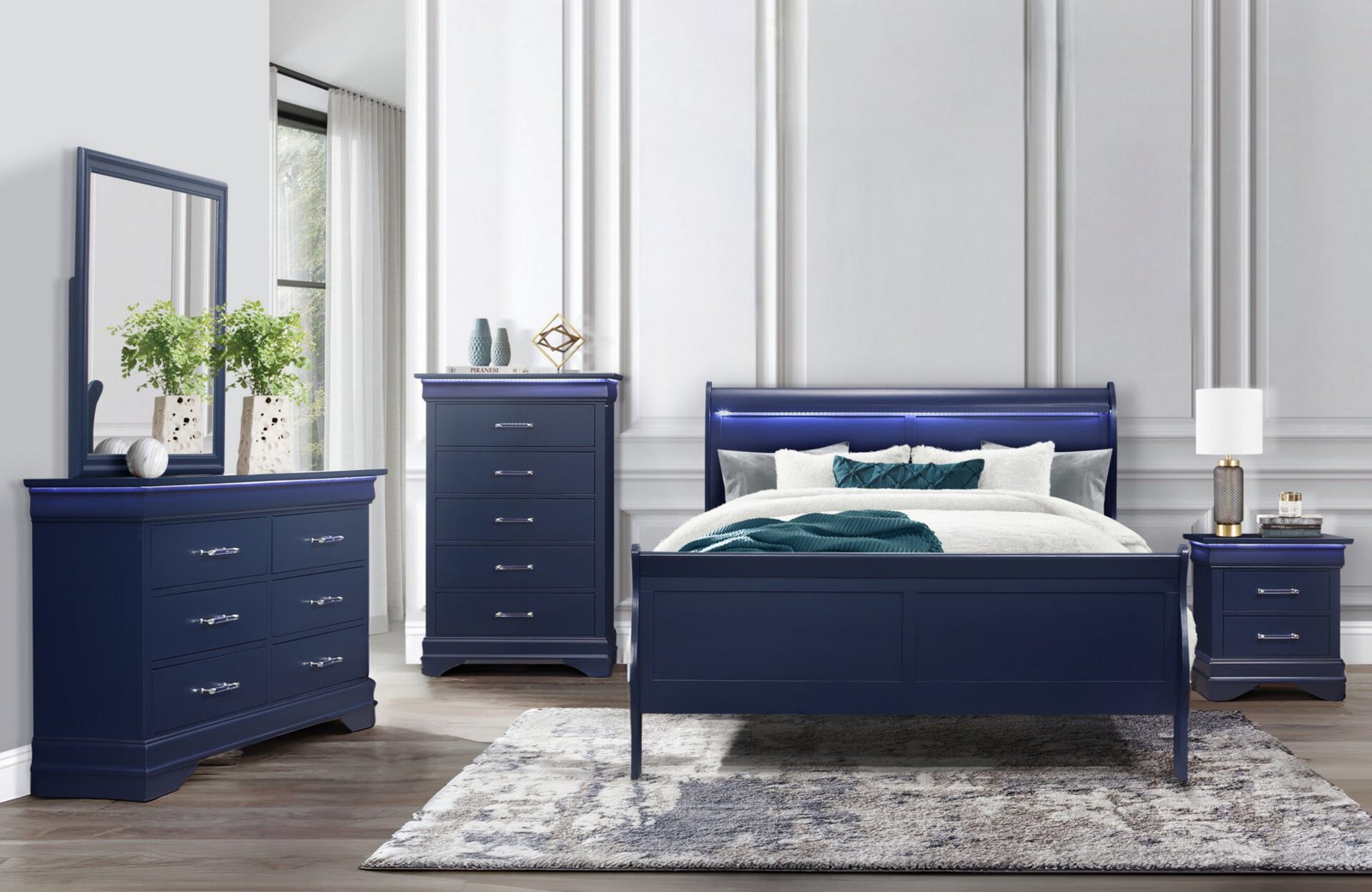 Charlie-Blue-6.5x10-Catalog-Edit-1-4.jpg CHARLIE BLUE KING BED GROUP WITH LED - Image 1