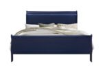 CHARLIE BLUE KING BED GROUP WITH LED - Image 2