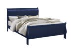 CHARLIE BLUE KING BED GROUP WITH LED - Image 3