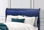 CHARLIE BLUE QUEEN BED GROUP WITH LED - Image 4