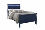 CHARLIE BLUE TWIN BED WITH LED - Image 2