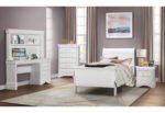 Charlie White Twin Bed - Image 3