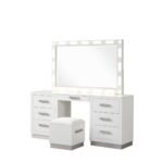 COCO VANITY SET MILKY WHITE
