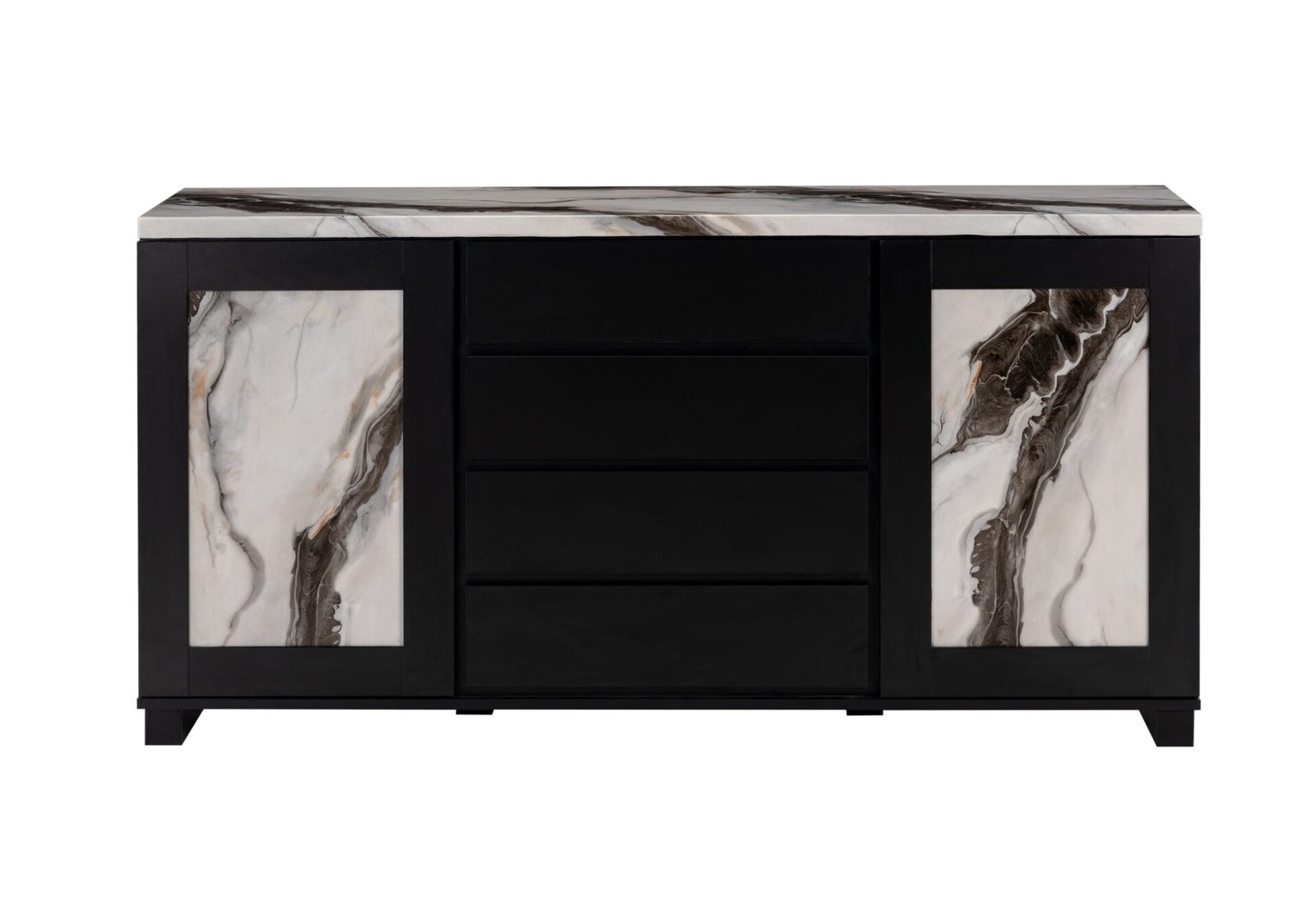 D12-Buffet-Front-1.jpg D12 BLACK BUFFET - Image 1