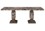 D12 BROWN DINING TABLE