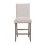 D1622 WHITE BAR STOOL