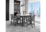 D4052 BAR TABLE AND 4 BAR STOOLS